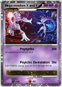 Mega mewtwo X
