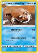 water holding