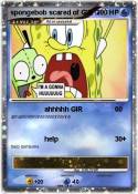 spongebob scare
