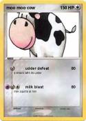 moo moo cow