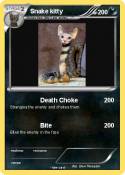 Snake kitty