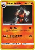 Burning Godzill
