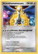 Arceus(haaaaale