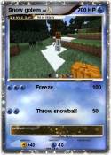 Snow golem