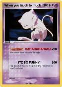 When you laugh