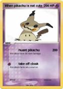 When pikachu