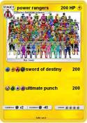 power rangers