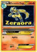 Zeraora Zaps