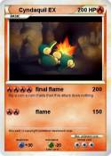Cyndaquil EX