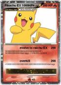 Pikachu EX
