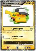 Gangsta pikachu