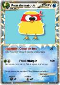 Poussin masqué