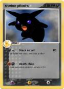 shadow pikachu