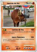taureau de feu