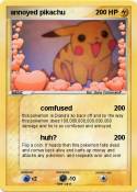 annoyed pikachu