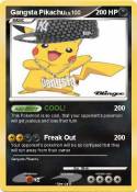 Gangsta Pikachu