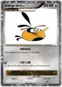 orange bird