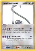 L'aspirateur