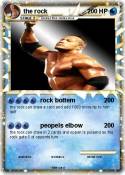 the rock