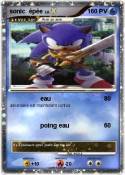 sonic épée