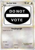 Do Not Vote