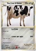 The Cow Of Bobo