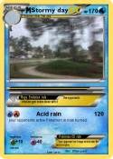 Stormy day