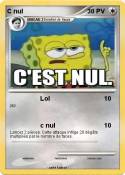 C nul