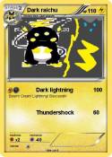 Dark raichu