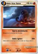 Neko blue flame