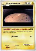triceratops egg