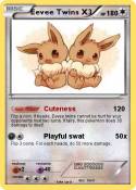 Eevee Twins X3