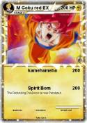 M Goku red EX