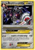 optimus prime