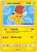 Ash’s pikachu
