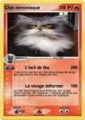 Chat demoniaque