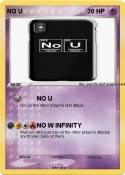 NO U