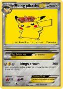king pikachu