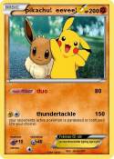 pikachu! eevee!