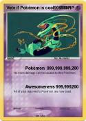 Vote if Pokémon
