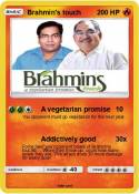 Brahmin's touch