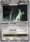 dark pikachu
