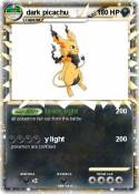dark picachu
