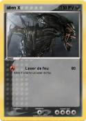 alien X