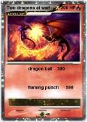 Two dragons at