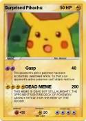 Surprised Pikac