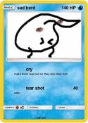 sad berd