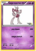 mega mew two EX