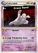 Crazy hand