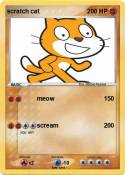 scratch cat